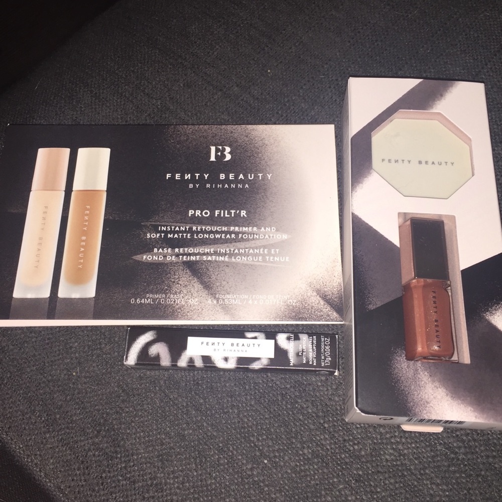 Fenty Beauty duo for @kaelanibermudez